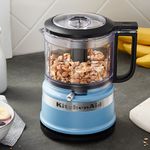 Mini Procesador de Alimentos Azul Terciopelado