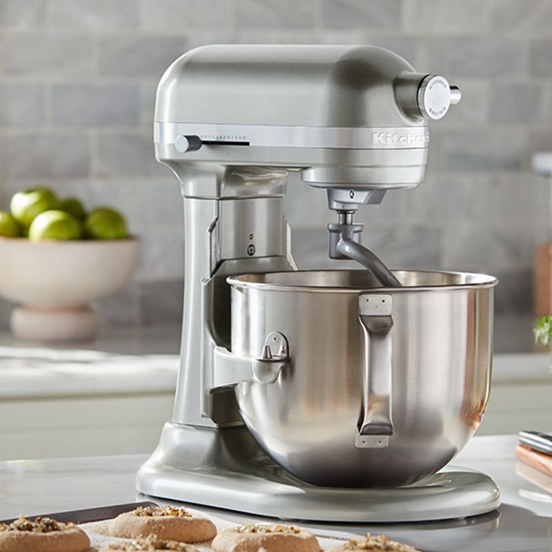 Batidora con Tazón Elevable de 7 Qt con 11 Velocidades Color Gris