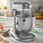 Batidora con Tazón Elevable de 7 Qt con 11 Velocidades Color Gris