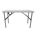 Mesa Tablero Plegable Blanca 122 x 60 x 74 cm
