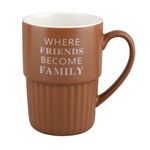 Taza para Café 13.5 oz Diseño con Frases Color Surtido