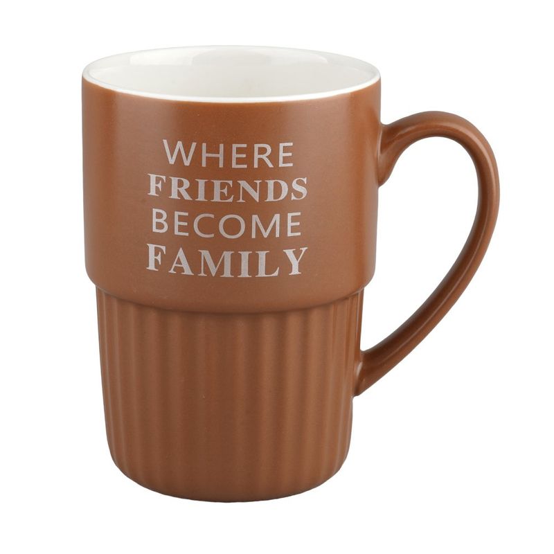 Taza para Café 13.5 oz Diseño con Frases Color Surtido