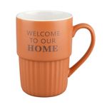 Taza para Café 13.5 oz Diseño con Frases Color Surtido