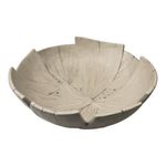 Centro de Mesa Decorativo Bajo 36 x 36 x 12 cm Color Crema