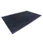 Alfombra Protectora para Parrilla de Caucho de 36 x 48 Plg Color Negro
