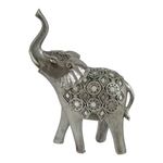 Elefante Decorativo de 23 cm Color Plateado