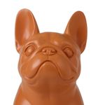 Bulldog Decorativo Sentado de 22 x 28.5 cm Color Marrón