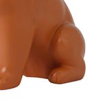 Bulldog Decorativo Sentado de 22 x 28.5 cm Color Marrón