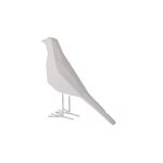 Pájaro Decorativo Geométrico Color Blanco