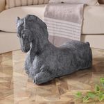 Caballo Decorativo Color Gris