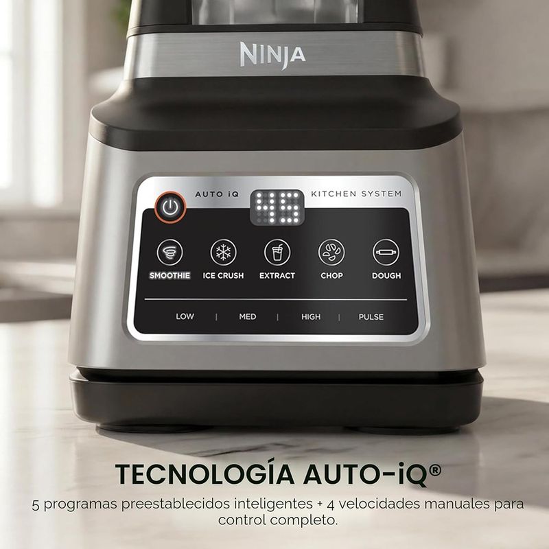 Licuadora Ninja Professional Plus BN801 3 en 1 para Licuar, Procesar y Triturar