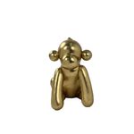Mono Decorativo Sentado Color Dorado