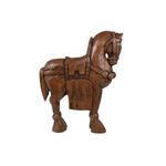 Caballo Decorativo Robusto 47 cm Color Marrón