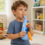Saxofón Infantil con Diseño de Bluey de 4 Notas con Estuche de Transporte