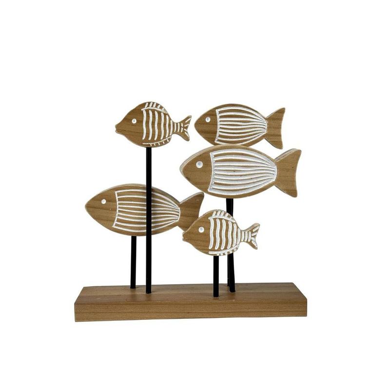 Peces Decorativos 30 x 28 cm Acabado Natural