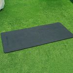 Mat de Yoga Antideslizante para Pilates de 183 x 80 x 1 cm Negro