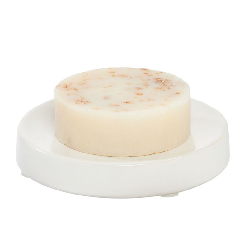 Jabonera de Cerámica Eco Vanity Color Blanco