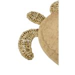 Placa Decorativa de Tortuga Mediana 35 x 41 cm Color Natural