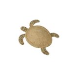 Placa Decorativa de Tortuga Mediana 35 x 41 cm Color Natural