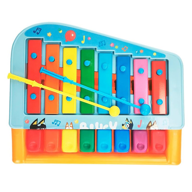 Xilófono Piano de 8 Notas con Diseño de Bluey