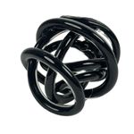 Nudo Decorativo 14 x 14 x 14 cm Color Negro