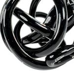 Nudo Decorativo 14 x 14 x 14 cm Color Negro