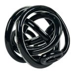 Nudo Decorativo 14 x 14 x 14 cm Color Negro