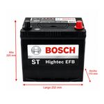 Batería para Carro EFB BCI 35 de 65 Ah y 550 CCA