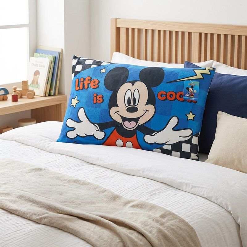 Almohada Disney Mickey Mouse Plush 45 x 65 cm para Niños