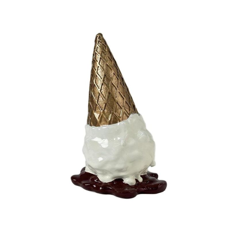 Helado Derretido Decorativo Grande 30 cm Multicolor