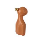 Figura Decorativa con Chicle Color Marrón