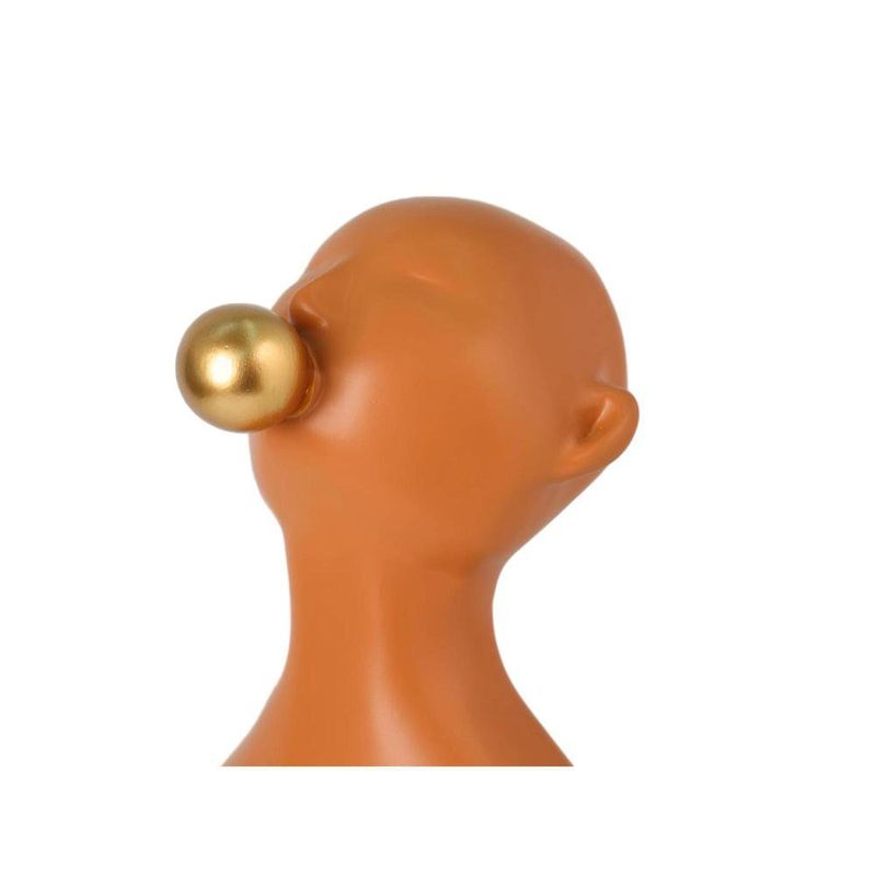 Figura Decorativa con Chicle Color Marrón