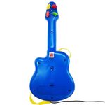 Guitarra con Micrófono de Pie y Amplificador con Diseño de Paw Patrol