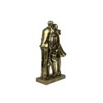 Figura Decorativa Familia Completa Color Dorado 29.3 cm