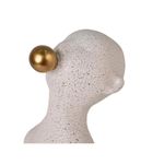 Figura Decorativa con Chicle Color Beige