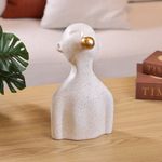 Figura Decorativa con Chicle Color Beige