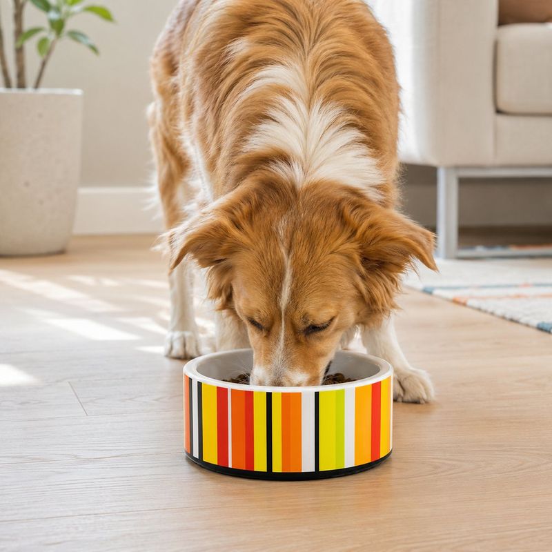 Plato de Melamina Antideslizante Pequeño para Perro - Diseños Surtidos