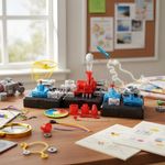 Set Educativo STEM Súper Científico de 100+ Experimentos Multicolor