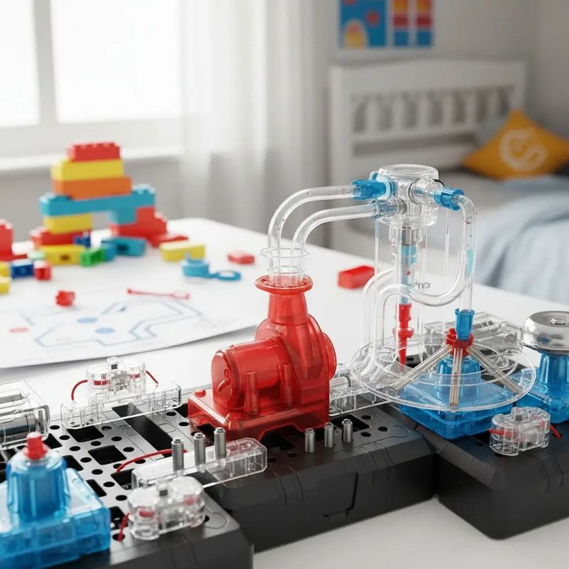 Set Educativo STEM Súper Científico de 100+ Experimentos Multicolor