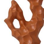 Figura Decorativa Abstracta Alta 27.5 cm Color Café