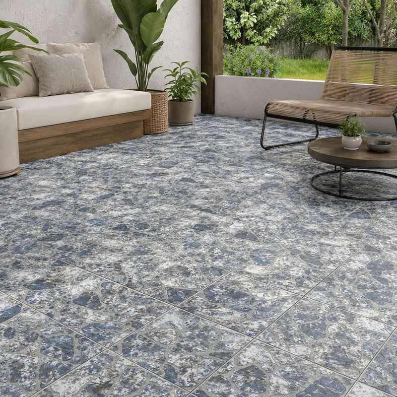 Piso Cerámico Cantera Color Gris Rústico Mate No Rectificado de 31x31 cm en Caja de 1.7 m²