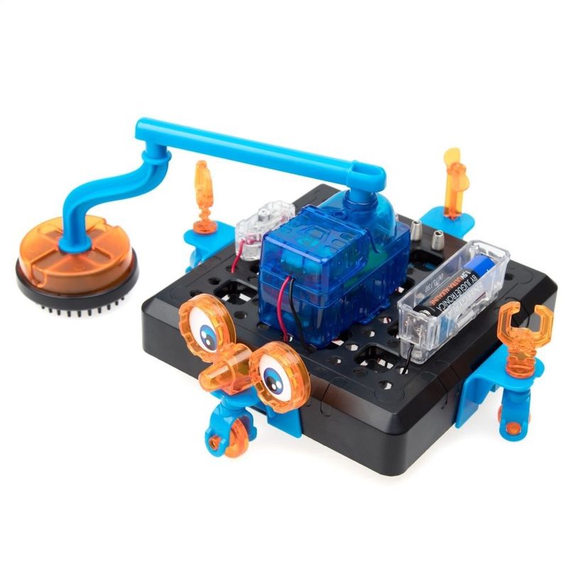 Kit Educativo STEM Robot de Limpieza Espacial para Armar con Motor Multicolor