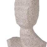 Figura Decorativa Busto Abstracto Color Beige