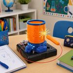 Kit Educativo STEM de Exploración con Robot Solar, Detector y Laberinto 3D