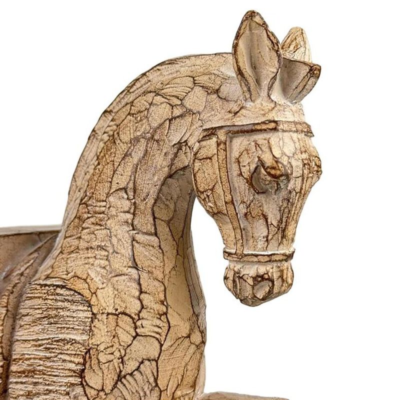 Sujetalibros Decorativo Caballo Color Café 2 Piezas