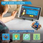 Kit Educativo STEM Araña Robótica para Armar con Motor y Piezas Móviles Multicolor