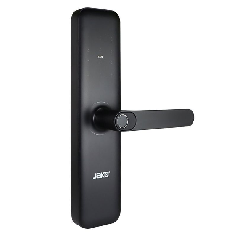 Cerradura Electrónica con Bluetooth y Huella para Entrada Color Negro