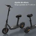 Scooter Xiaomi 5 Plus con Asiento Color Negro
