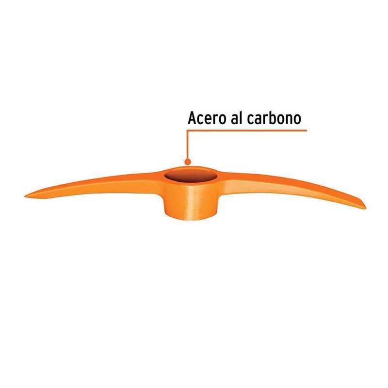 Cabeza de Piocha Zapapico de Acero al Carbono Forjado 5 lb sin Mango
