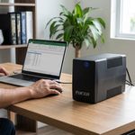 UPS Interactivo con 6 Salidas y Protección Nivel 5 Negro 1000VA 500W